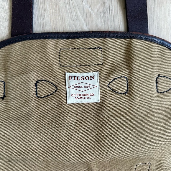 Filson Twill Rucksack Backpack. - Picture 4 of 8